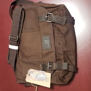 Brown TopWolf Canvas Satchel Bag